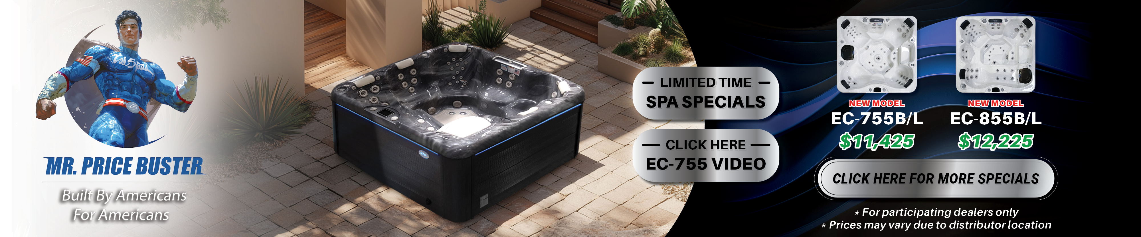 Calspas hot tub being used in a family setting - Sheridan