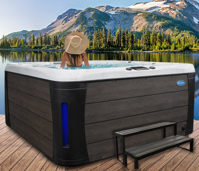 Calspas hot tub being used in a family setting - hot tubs spas for sale Sheridan